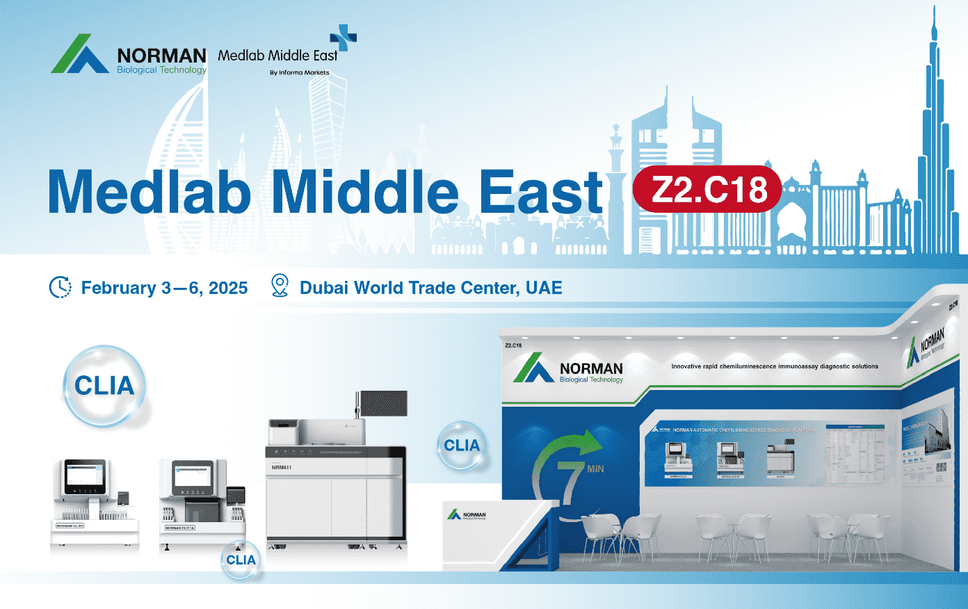 Invitation for Medlab Middle East 2025