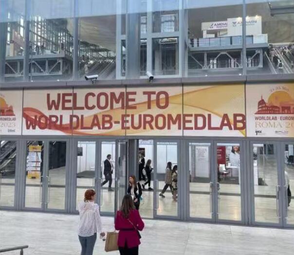 Norman at Rome 2023 Worldlab Euromedlab